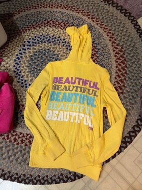 Vs pink vintage hoodie